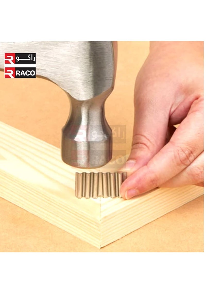 RACO RACO Corrugated Nail Fastners for Furniture Construction Cabinet Making Framing Woodworking Crates and Pallets (5/8 Inch, Pack of 10)  - Image 2