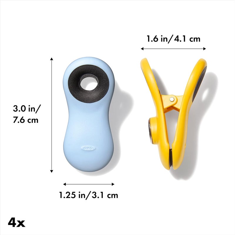 OXO GG MAGNETIC ALL-PURPOSE CLIPS - 4 PK - ASST - Image 2