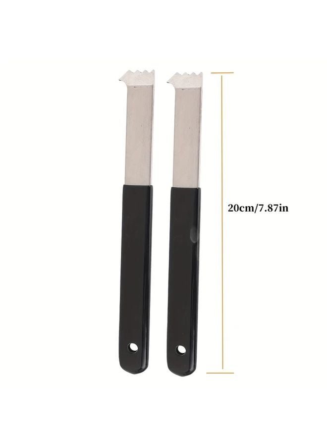 قطعتان من مجموعة أدوات إزالة طوب الرصف بمقبض مانع للانزلاق وقبضة مريحة من سبيكة فولاذية - Image 3