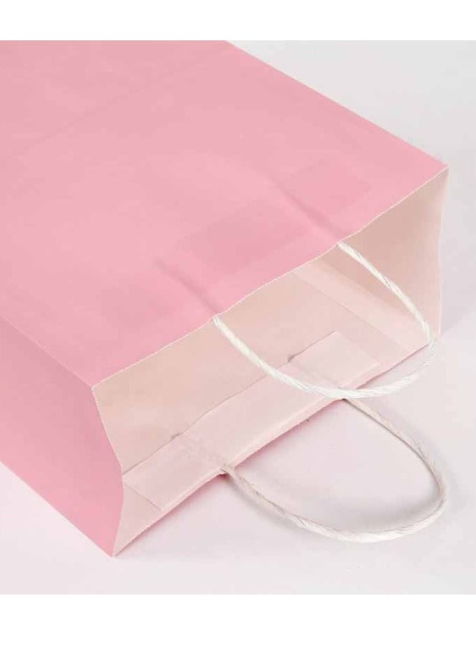 Generic 25 Pcs Pink Gift Paper Bag / 31*26*12 cm  - Image 5
