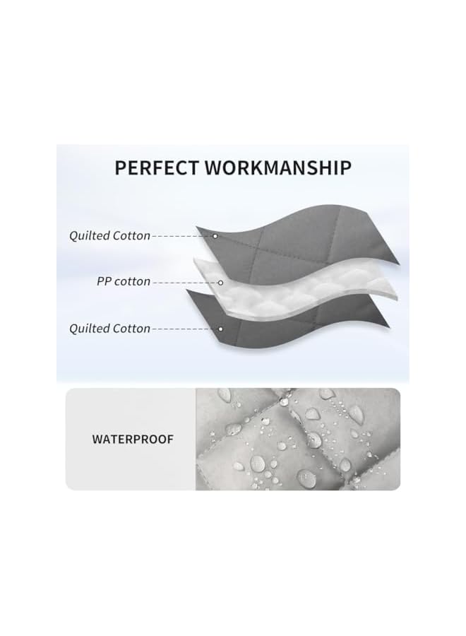 The Bros منظم مسند الأريكة، منظم مسند الذراع غير قابل للانزلاق، منظم سرير الأريكة المعلق، حافظة تخزين للتحكم عن بعد للتلفاز مع 14 جيباً - Image 5