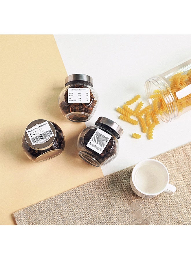 فوميمو تسميات مربع سلسلة [6x240 جهاز كمبيوتر شخصي]، 1.57 '' x1.18 '' (40x30mm) M110 M100 M220 M22 M12 M200 تسميات، أبيض، 230 تسميات / لفة، 6 لفات، متعددة الأغراض اللاصق تسميات فوميمو الحرارية - Image 2