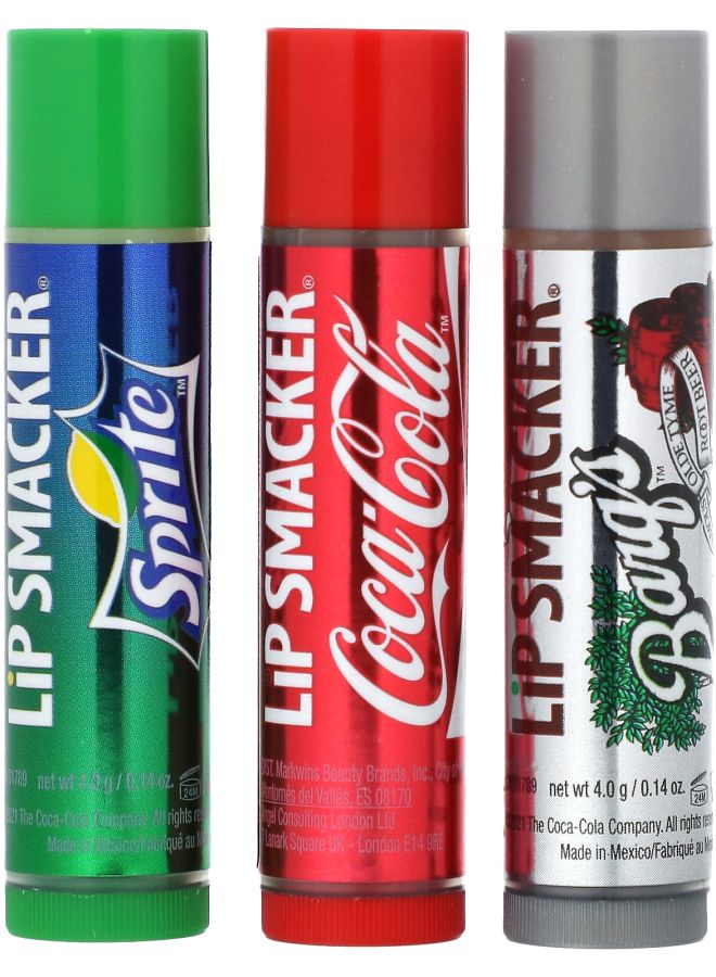Lip Smacker Coca Cola Lip Balm Trio Pack   3 Pack 0.14 oz (4 g) Each