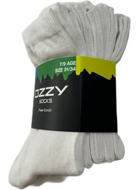 Ozzy Socks 5 Pairs White Colored Cotton Children's Long Sock Socks  - Image 1
