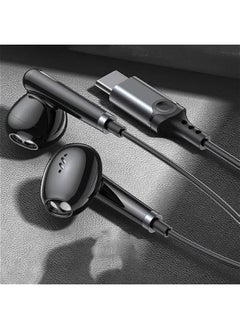 Concretization USB C Headphones for Galaxy S24 S23 Ultra S22 S21 FE S20 A54 A53 USB C Earphones with Mic Volume Control Wired Earbuds USB Type C Headphones for iPhone 16 15 Pro Max Plus iPad Pro Pixel 8 7 6  - Image 2