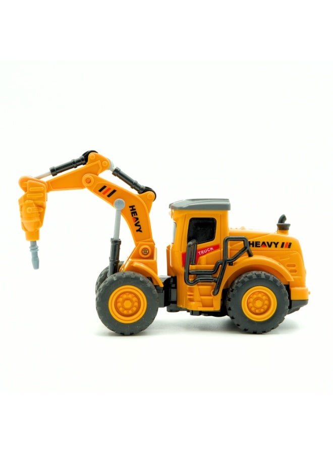 Mini Machines ماكينات ميني ميني R/C 1.64 باور هولر أجزاء متحركة بناء - حفار مثقاب | مقياس 1:64 | 4 قنوات | العمر 3 سنوات فما فوق - Image 4