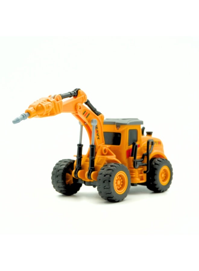 Mini Machines ماكينات ميني ميني R/C 1.64 باور هولر أجزاء متحركة بناء - حفار مثقاب | مقياس 1:64 | 4 قنوات | العمر 3 سنوات فما فوق - Image 5