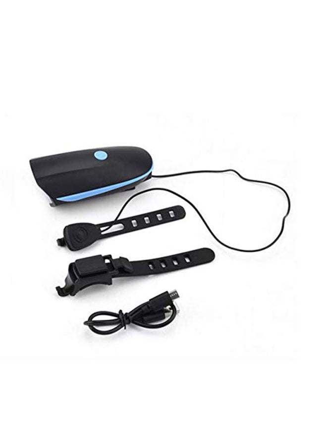 CHENXN Usb Charge Bycicle Led Lamp Bike Light Electric Horn Cycling Headlight Handlebar Flashlight Bicycle  - Image 2