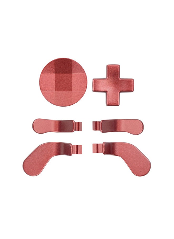 Generic Xbox One Elite Series 1/2 Generation Elite Edition Handle Metal Pick Cross Key Accessories Replacement-Product Color:Red  - Image 1