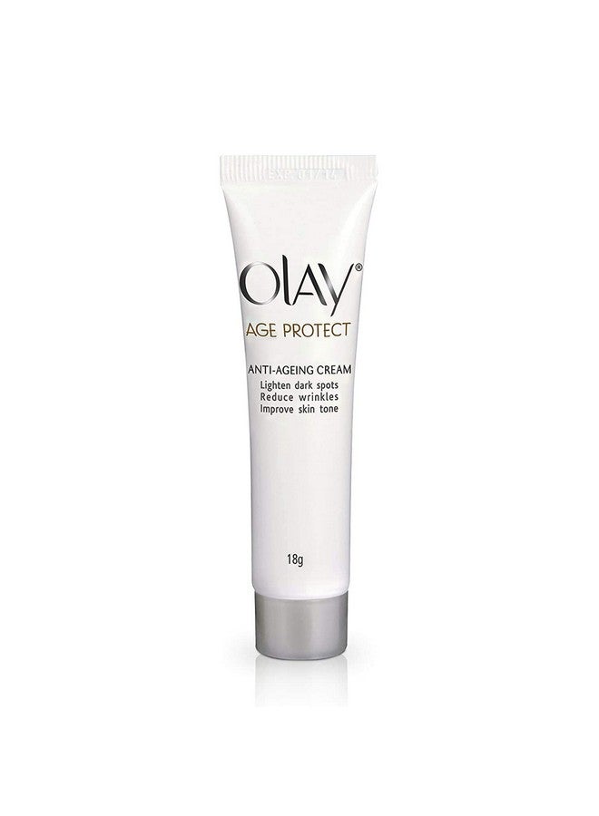 كريم Age Protect المضاد للشيخوخة | يفتح البقع الداكنة ويقلل التجاعيد | البشرة العادية والدهنية والجافة والمختلطة | 18 جرام - Image 1