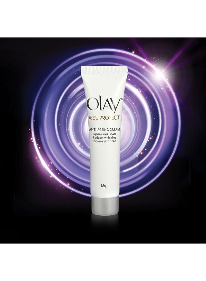 كريم Age Protect المضاد للشيخوخة | يفتح البقع الداكنة ويقلل التجاعيد | البشرة العادية والدهنية والجافة والمختلطة | 18 جرام - Image 4