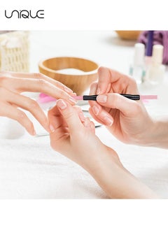 Unique 6 Pieces Pumice Stone Nail File, Stone Sanding Nail File Stone Cuticle Remover Stick Double-Headed Polishing Pen for Household Beauty Salon Fingernail Toenail Peeling Dead Skin Repairing  - Image 5