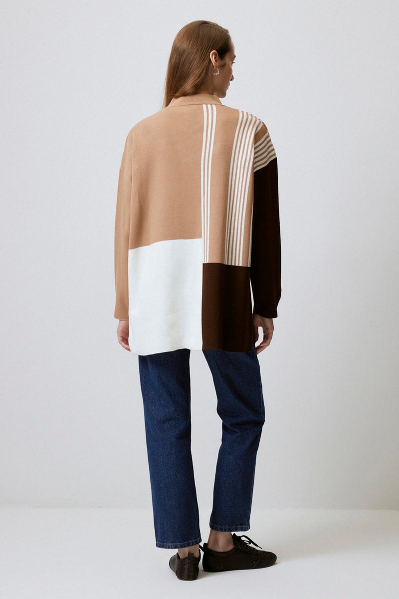 Touche - Prive High Collar Knitwear Tunic - Image 1