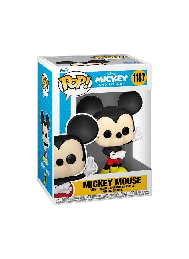 Funko فانكو بوب! ديزني: الكلاسيكيات - ميكي ماوس - تمثال فينيل قابل للجمع - فكرة هدية - منتجات رسمية - للأطفال والكبار - عشاق الأفلام - تمثال لجمع المعجبين والعرض - Image 1