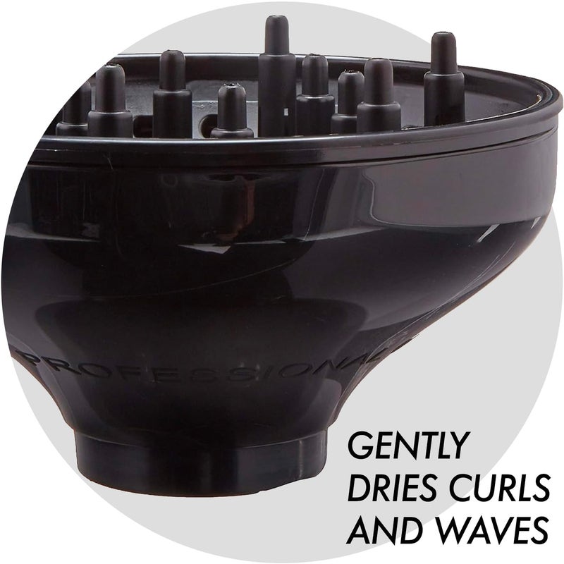 Sam Villa Professional Deep Bowl Hair Diffuser Attachment For Hair Dryer - Image 4