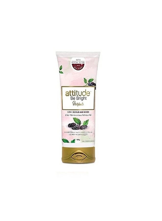 Amway attitude be bright herbals 2-in-1 scrub and mask and multicolor hair/head band [ASSORTED] - COMBO - Image 2