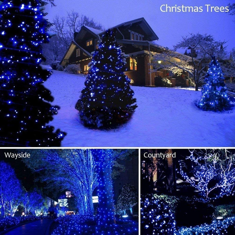 Gesto Blue Led Serial Lights for Decoration String Lights for Home DecorationFairy Lights Christmas Diwali Decoration Lights for Balcony Copper Wire Pixel Light 20 Meter Pack of 1 - Image 2