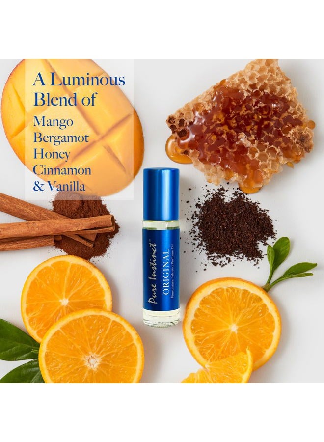 Pure Instinct Roll-On (3-Pack) - The Original Pheromone Infused Essential Oil Perfume Cologne - Unisex Attracts Men and Women - TSA Ready - Image 4