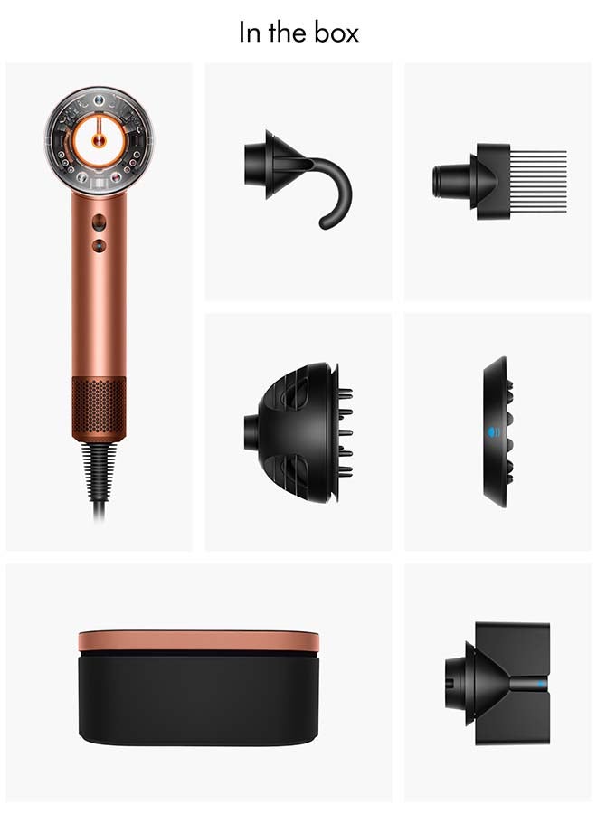 Dyson Supersonic Nural Hair Dryer (Amber Silk) - Image 2