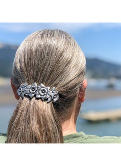 Oberon Design Daffodil Hair Clip, Hand Crafted Metal Barrette Made in the USA with a Large 80mm Clip by Oberon Design  - Image 5