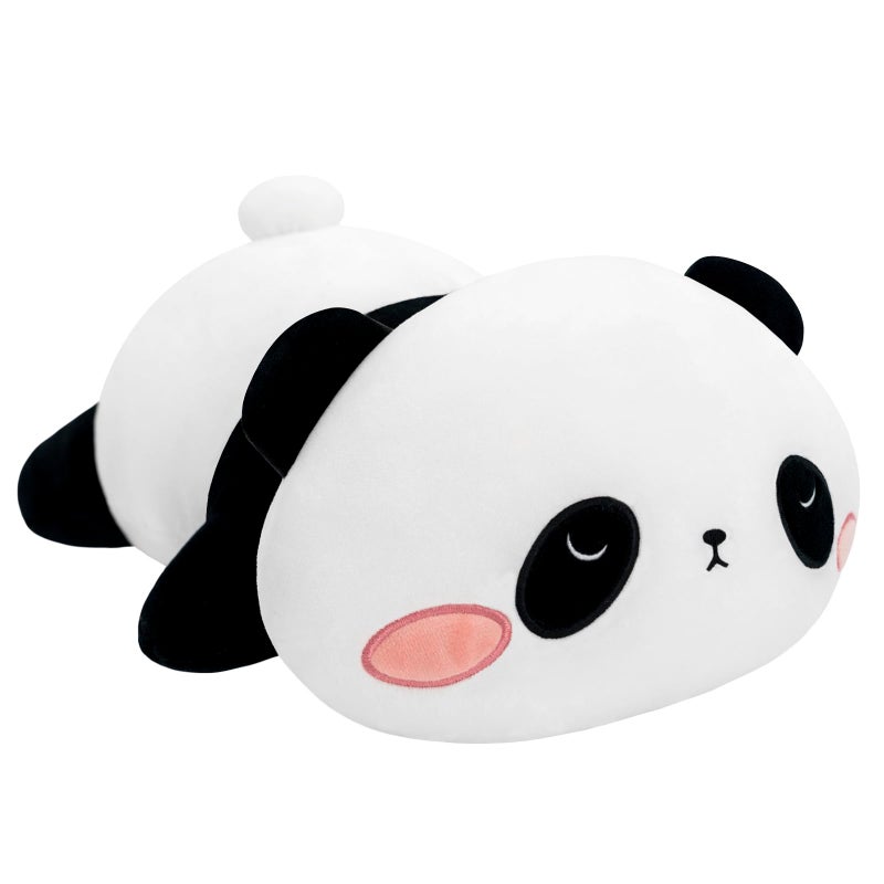 SQEQE Weighted Panda Plush  Weighted Panda Stuffed Animal for Anxiety  Cute Panda Plushies Soft Panda Bear Pillow Toy Gift for Kids Adults 9.8 Inch  0.8 lbs - Image 1