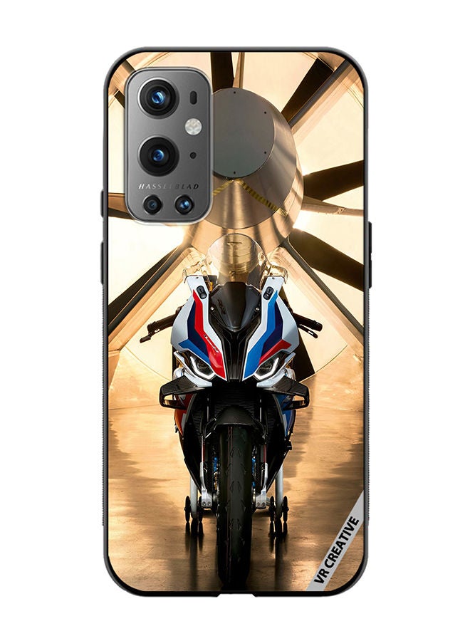VR CREATIVE Protective Case Cover For OnePlus 9 Pro Bike Design Multicolour - Image 1