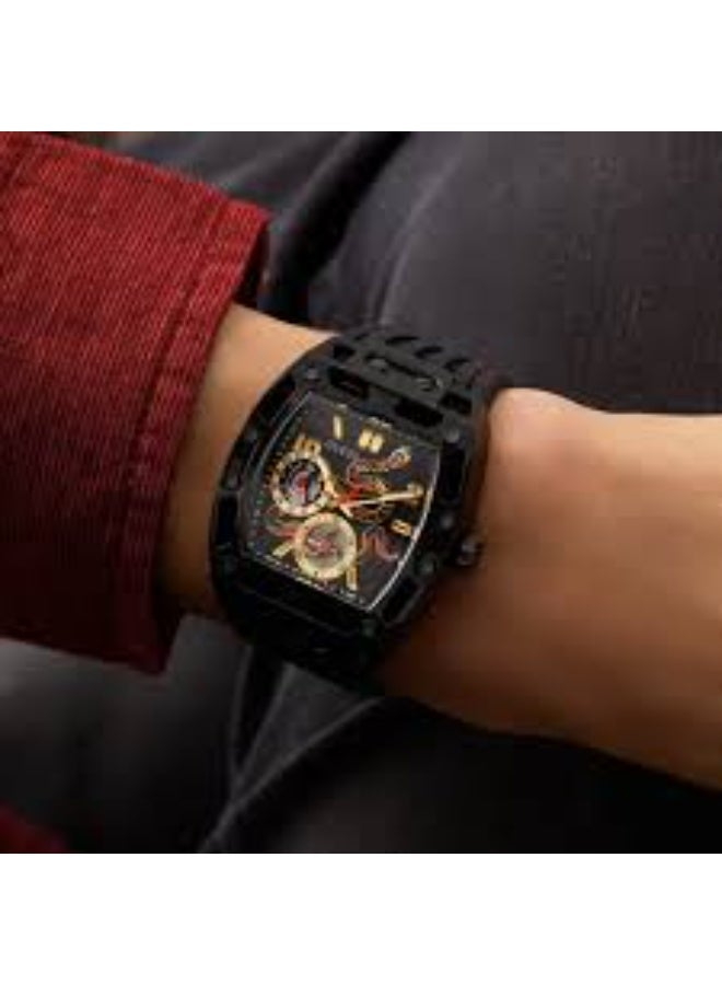 جس GUESS Men Phoenix Quartz Watch 41.5 mm GW0857G1 - Image 3