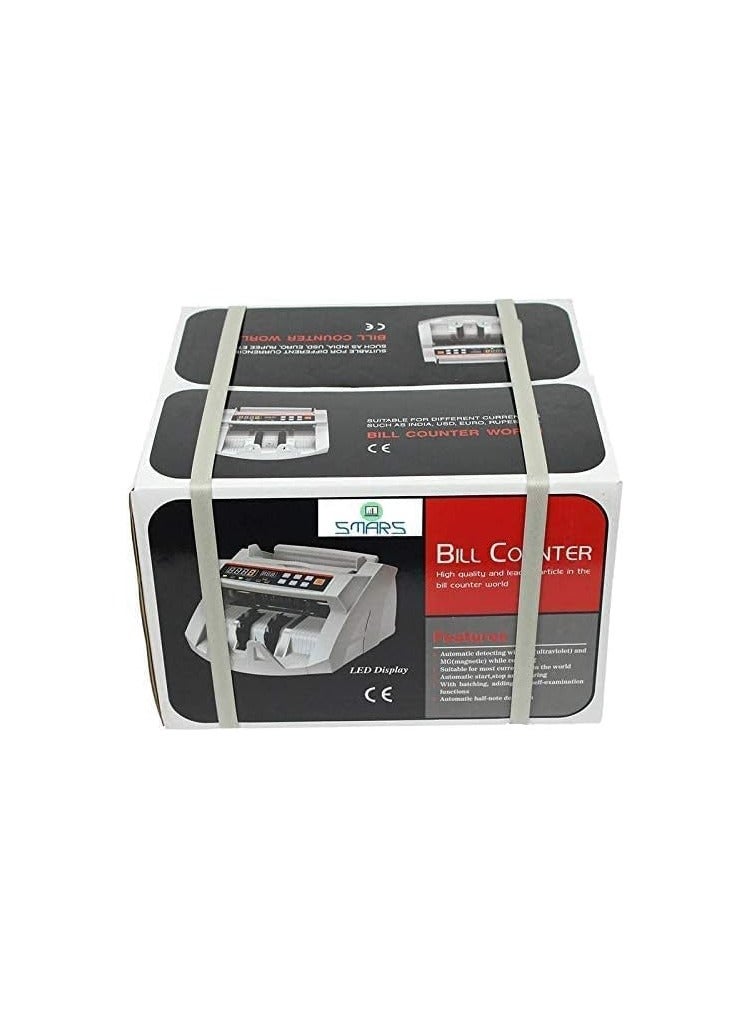 جهاز سمارس® UV-MG-2108 لتعداد العملات النقدية المتعددة من الروبي الهندي واليورو والدولار , متعدد الالوان  - Image 3