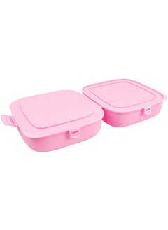 Devigo Storage Container Nutrition Container with Double Lid  - Image 1