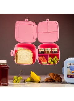 Devigo Storage Container Nutrition Container with Double Lid  - Image 2