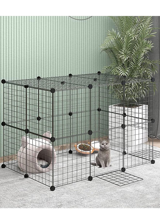 Generic Pet Playpen, Small Animal Cage, Exercise Pen and Enclosure for 2 Cats  - Image 1