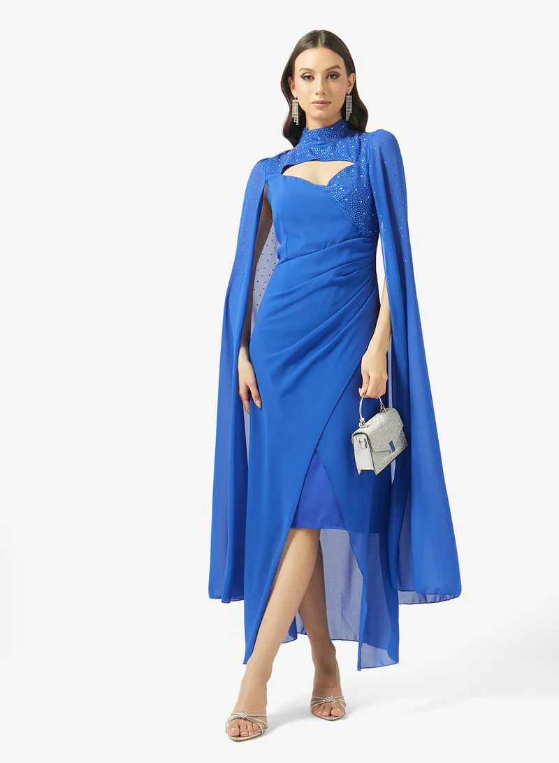 Khizana  Dress With Exaggerated Sleeves for Women | Best Price UAE
