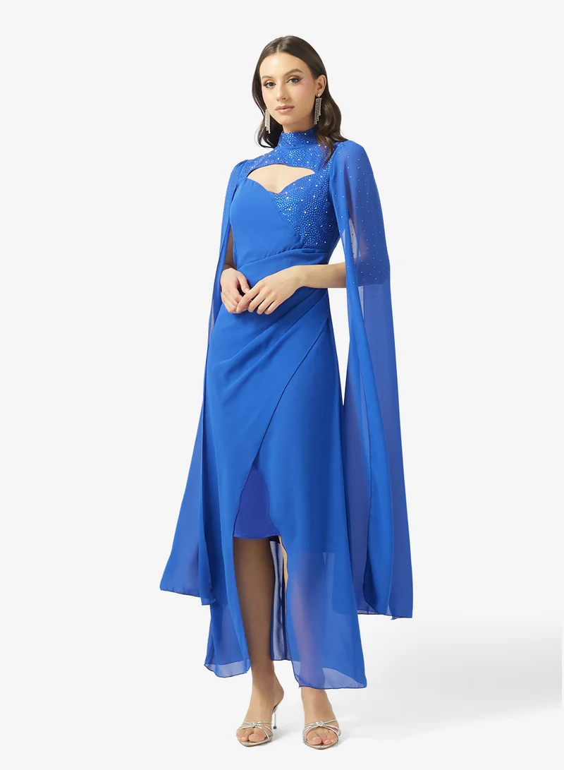 خزانة Dress With Exaggerated Sleeves
