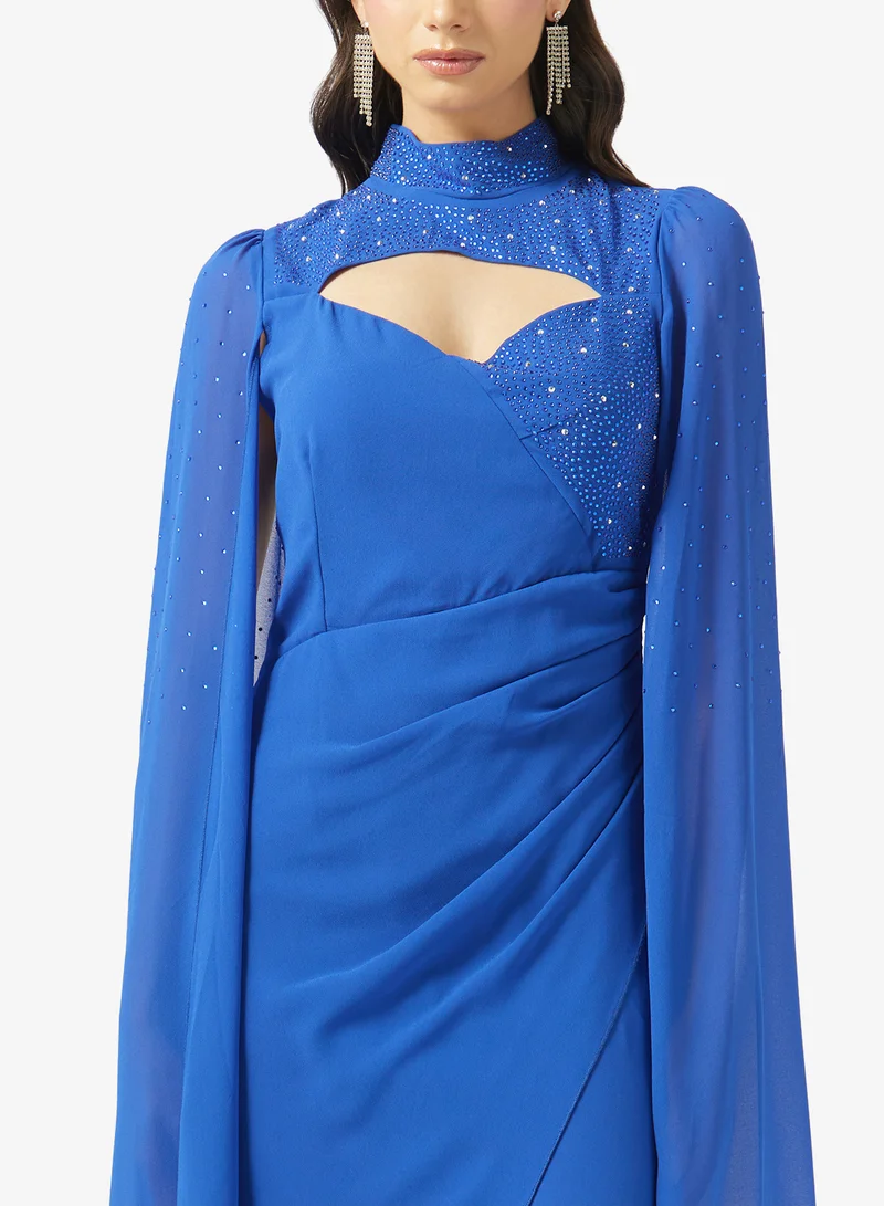 Khizana  Dress With Exaggerated Sleeves for Women | Best Price UAE