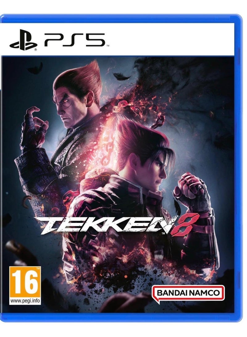 بلاي ستيشن تيكن 8 – لعبة بلايستيشن 5 | تجربة قتال بجيل جديد | رسومات محسّنة وأسلوب لعب سلس | طور القصة والأونلاين والآركيد | متوفر في الإمارات - Image 1