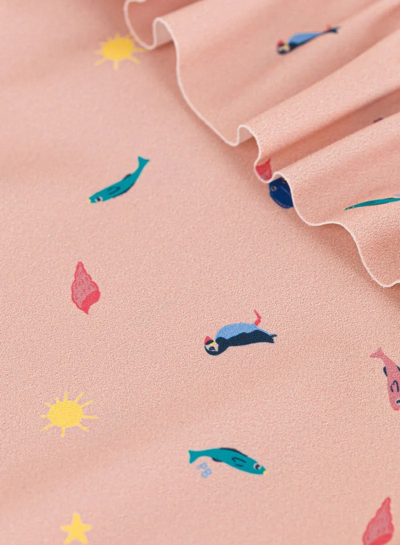 Petit Bateau Youth Printed Swimsuit
