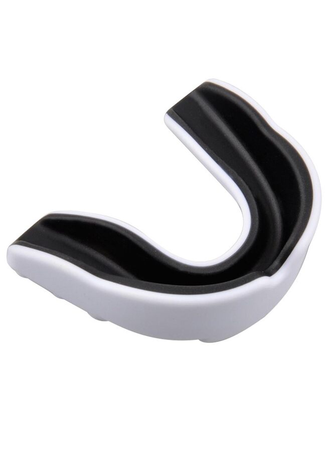 LAMAY Mouthguard Braces Sanshou Taekwondo Boxing Sports MouthguardBracesBracesToothguardToothguard BracesAnti-Grinding Braces (Size : WHITEBLACK) - Image 2