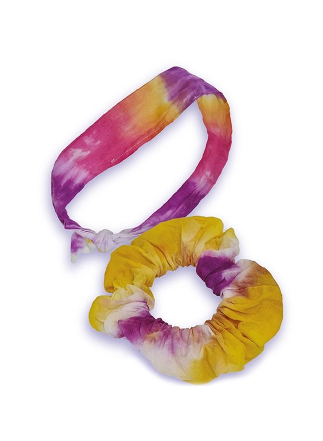 Tie Dye إكسسوارات شعر افعلها بنفسك - Image 2