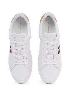 TOMMY HILFIGER Logo Detail Lace Up Low Top Sneakers  - Image 5