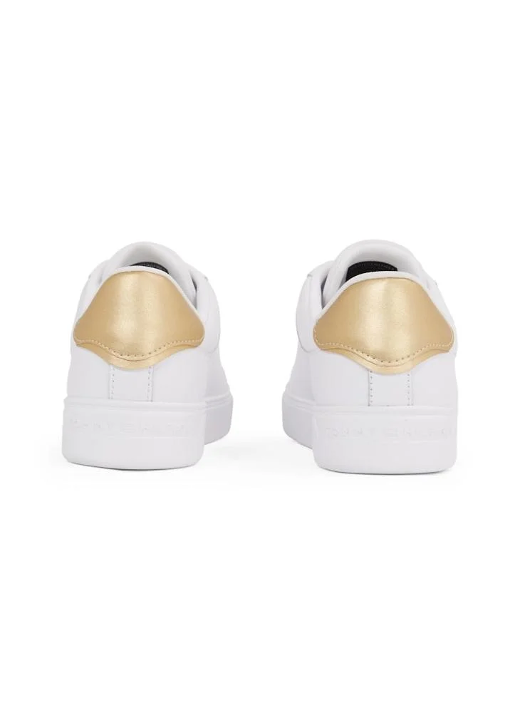 TOMMY HILFIGER Logo Detail Lace Up Low Top Sneakers