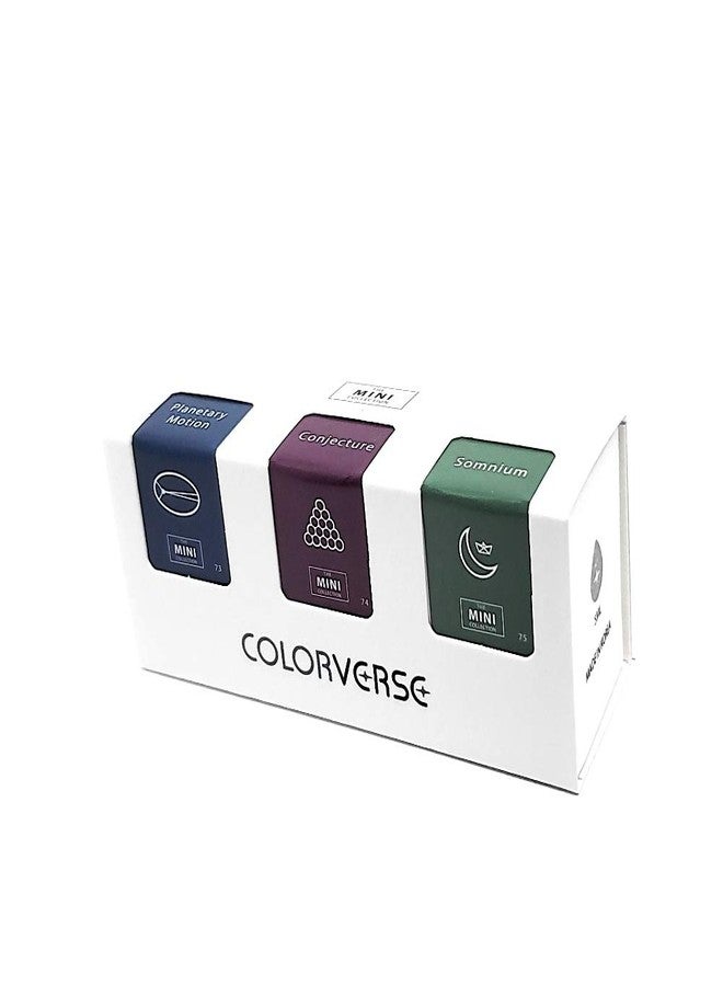 Colorverse Ink - The MINI Collection - 3 Pack - 5ml Fountain Pen Ink Bundle - Johanness Kepler Mini Set - Image 3