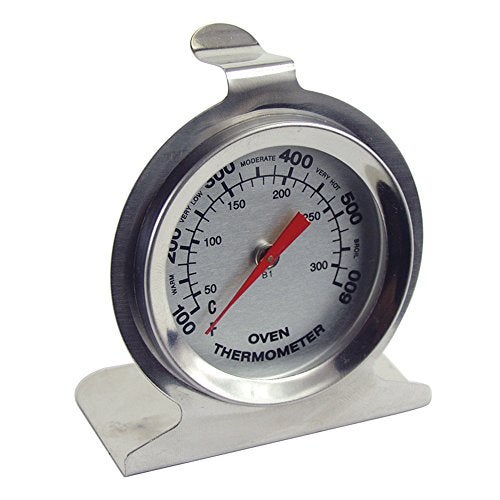 Fox Run Oven Thermometer, Commercial Stainless Steel, Large Dial - Image 1
