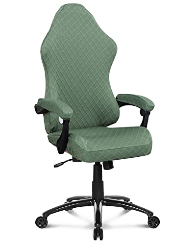 Deisy Dee NO Chair, ONLY Gaming Chair Covers,Gaming Slipcovers Stretchy Polyester Covers for Reclining Racing Gaming Chair - Image 1