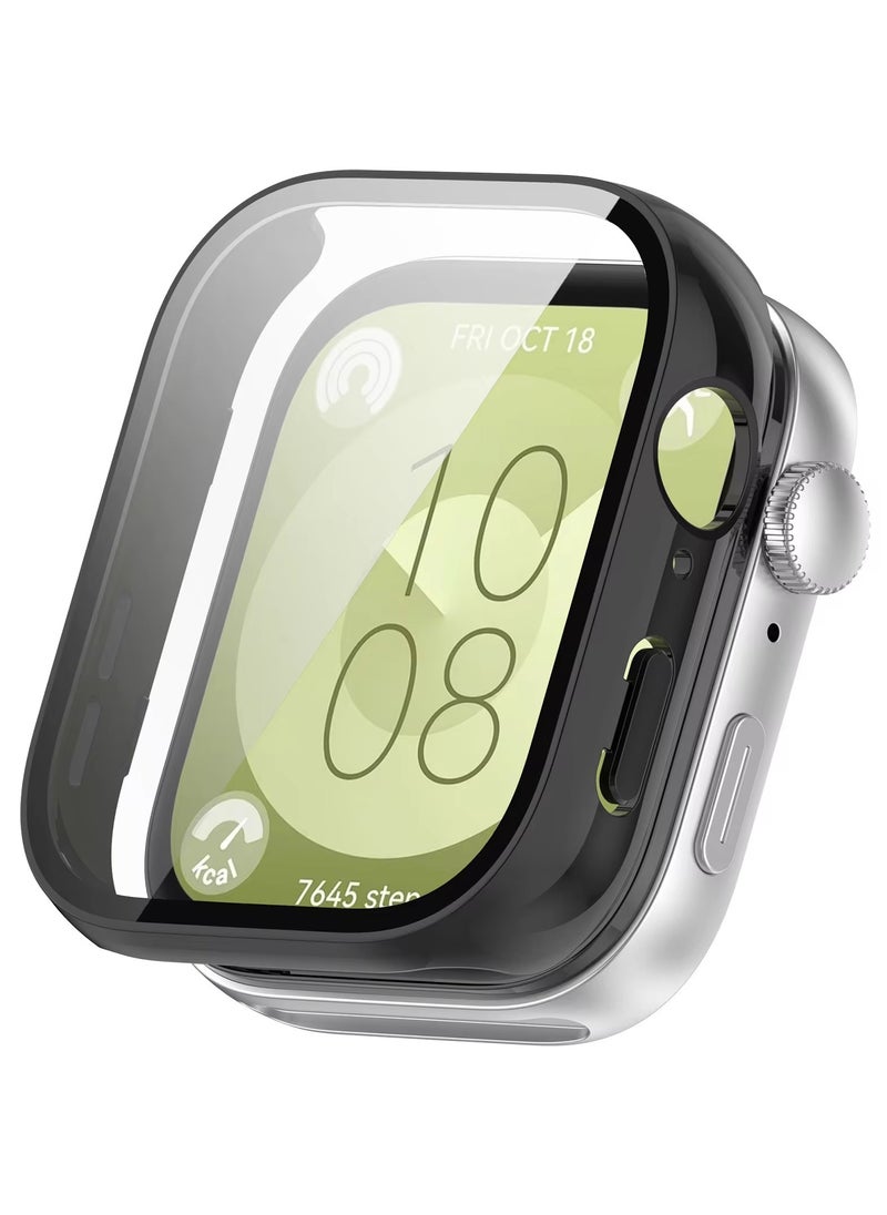 TWEGGON Case Cover for Huawei Watch FIT 3 Black  - Image 2