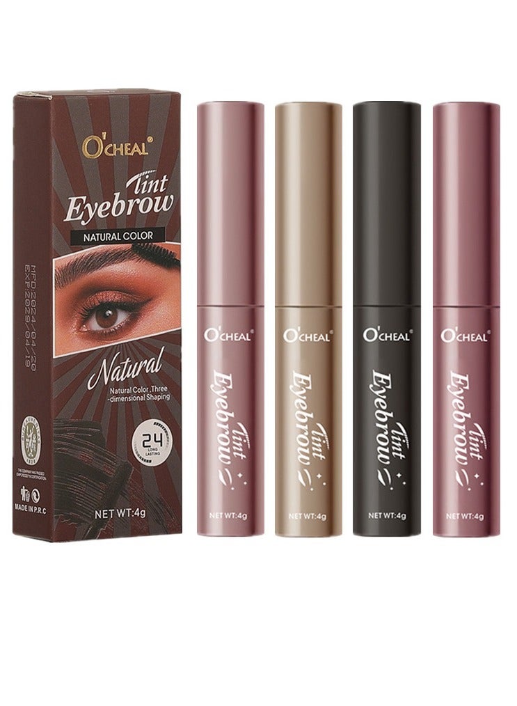 OCHEAL Eyebrow Tint, Permanent Eyebrow Tint Natural Colour and Long Time of Color Development, Long-Lasting Makeup Waterproof for Home or Salon Use - Image 2