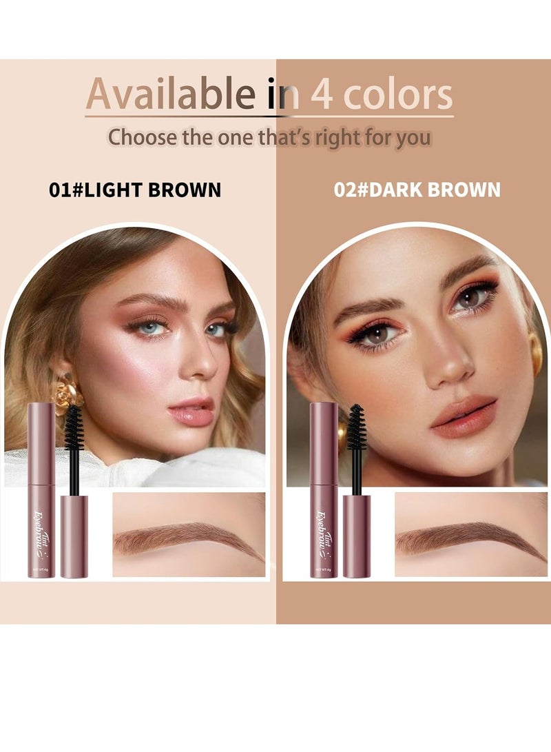 OCHEAL Eyebrow Tint, Permanent Eyebrow Tint Natural Colour and Long Time of Color Development, Long-Lasting Makeup Waterproof for Home or Salon Use - Image 3