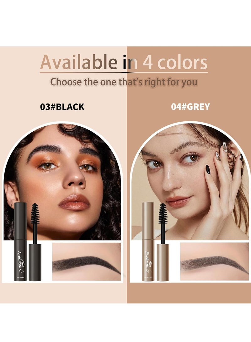 OCHEAL Eyebrow Tint, Permanent Eyebrow Tint Natural Colour and Long Time of Color Development, Long-Lasting Makeup Waterproof for Home or Salon Use - Image 4