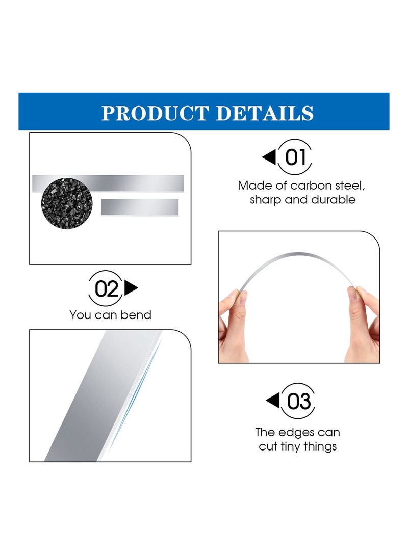 5Pcs Polymer Clay Cutting Tools for DIY Sculpting Shaping Slicing Includes Straight and Wave Designs - Image 3