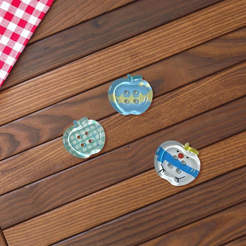 Colorful Fruit Shape Craft Buttons 20MM Acrylic 4 Hole Sewing For Clothes Knitting Decoration - Image 5