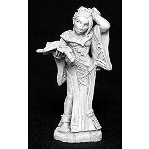 Reaper Miniatures Jolie Female Scribe Miniature Figurine 25mm Heroic Scale Dark Heaven Legends - Image 4